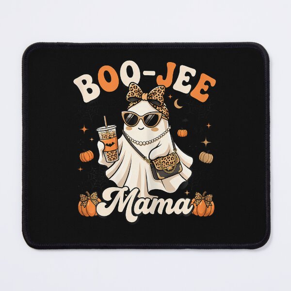 Item preview, Boo-Jee Mama Ghost Leopard Halloween Mom Spooky Season designed and sold by PAROSSA.