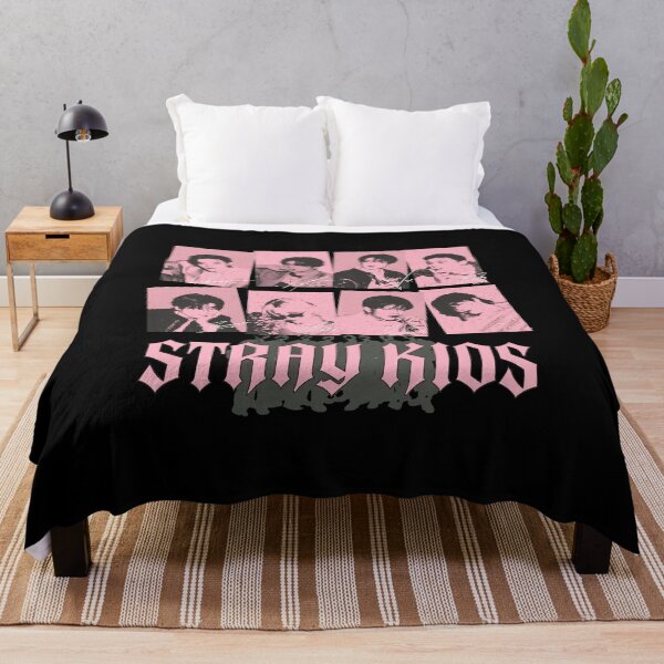 Item preview, Stray Kids Group Photo Pink Kpop designed and sold by AmyDomin586721.