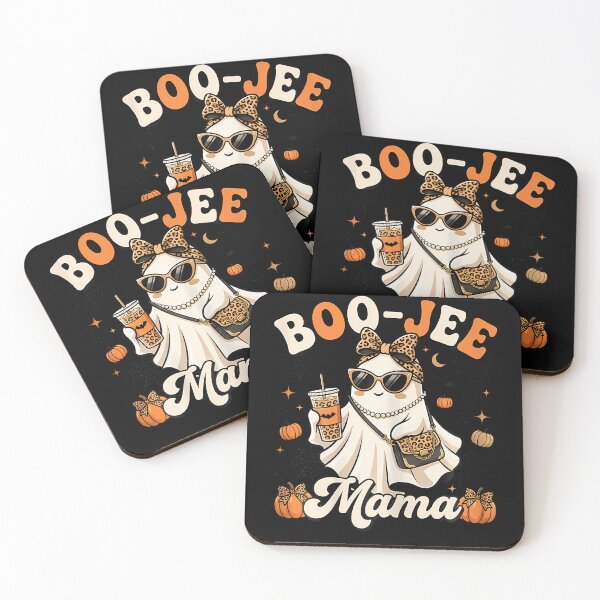 Item preview, Boo-Jee Mama Ghost Leopard Halloween Mom Spooky Season designed and sold by PAROSSA.