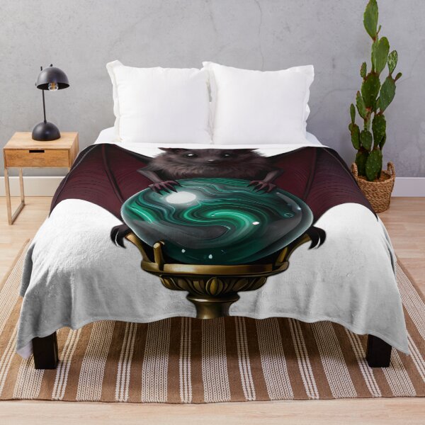 Item preview, Gothic Fruit Bat Malachite Scrying Orb designed and sold by IllumeInk.