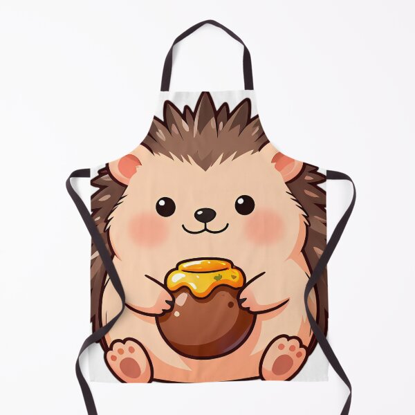 Item preview, Cute Baby Hedgehog Hugging Mini Honey Pot designed and sold by pumsquare.
