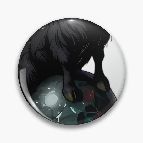 Item preview, Gothic Black Goat Bloodstone Scrying Orb designed and sold by IllumeInk.