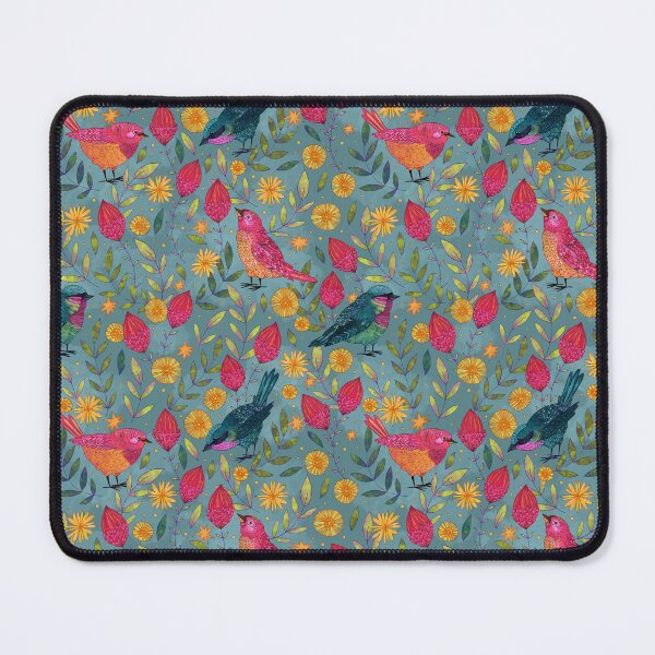 Item preview, Finches - Blue Grey designed and sold by inkedinred.