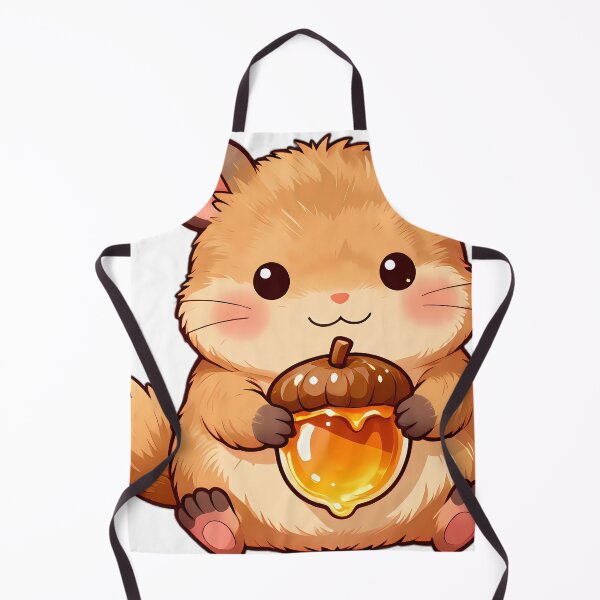 Item preview, Cute Dormouse Cuddling Acorn Cap Honey Pot designed and sold by pumsquare.