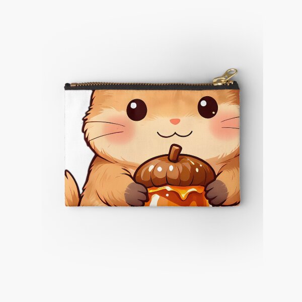 Item preview, Cute Dormouse Cuddling Acorn Cap Honey Pot designed and sold by pumsquare.