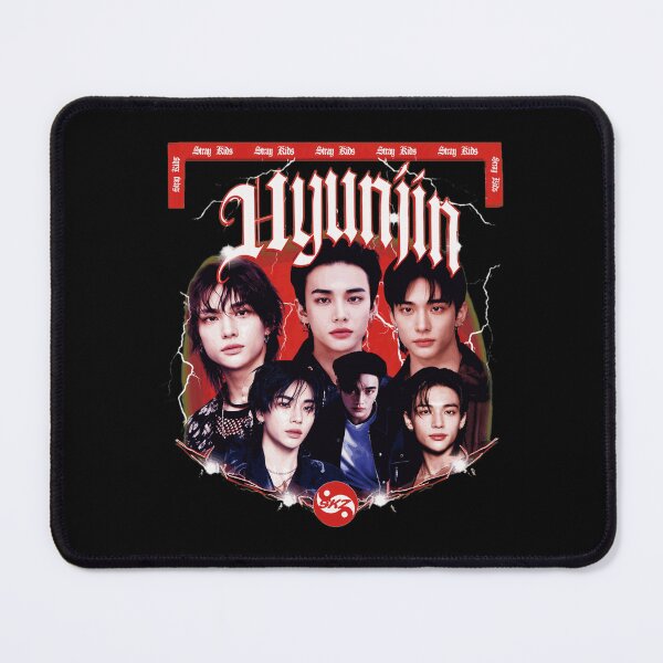 Item preview, Stray Kids Hyunjin Retro Vintage K-pop Tee designed and sold by PatrickT483989.