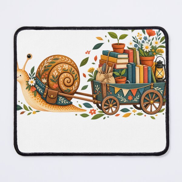 Item preview, Garden Snail Seed Library Cart designed and sold by SiripornSeaynng.