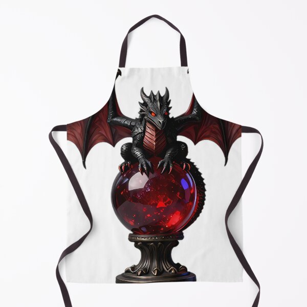 Item preview, Gothic Dragon Hatchling Ruby Scrying Orb designed and sold by IllumeInk.