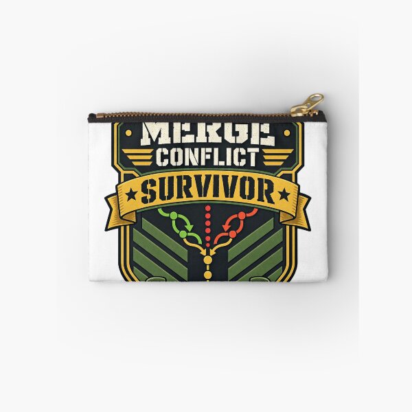 Item preview, Merge Conflict Survivor Funny Git Programmer Gift designed and sold by ys96.