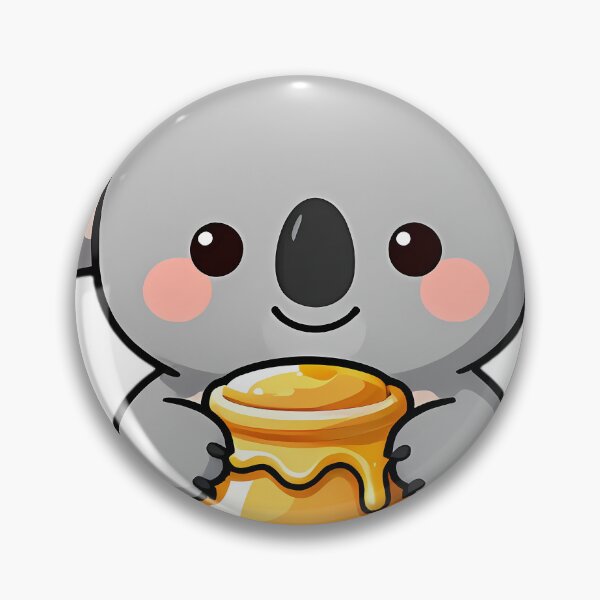 Item preview, Cute Baby Koala Hugging Golden Honey Pot designed and sold by pumsquare.