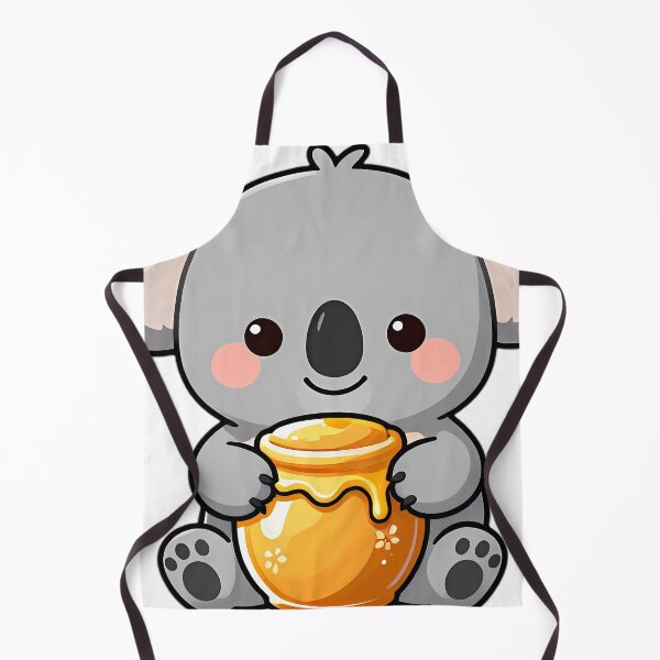 Item preview, Cute Baby Koala Hugging Golden Honey Pot designed and sold by pumsquare.