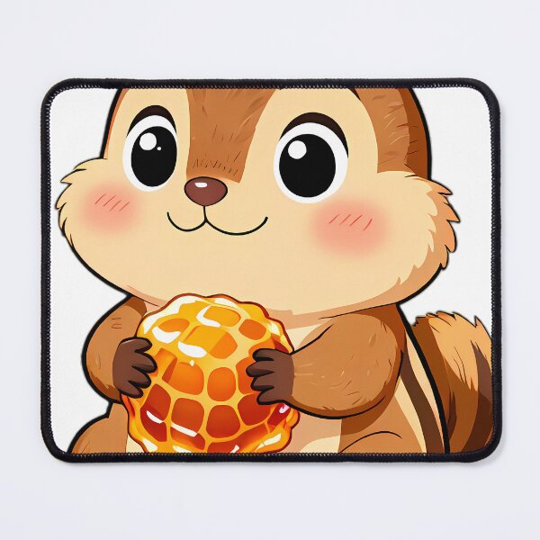 Item preview, Cute Baby Chipmunk Hugging Golden Honeycomb designed and sold by pumsquare.