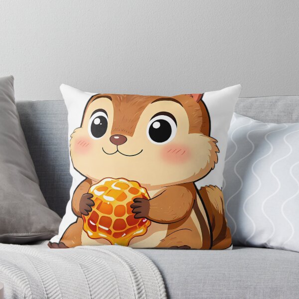 Item preview, Cute Baby Chipmunk Hugging Golden Honeycomb designed and sold by pumsquare.
