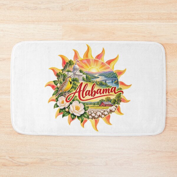 Item preview, Heart of Dixie State Sun designed and sold by Whimspired By Paxx.