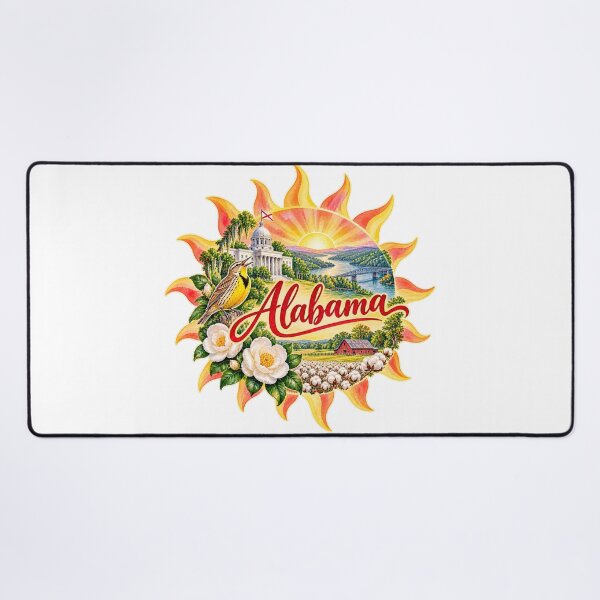 Item preview, Heart of Dixie State Sun designed and sold by Whimspired By Paxx.