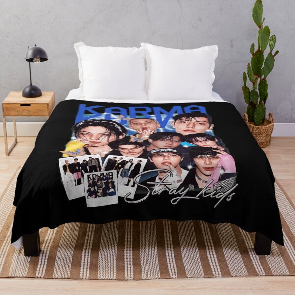 Item preview, Stray Kids Karma Vintage Kpop Fan designed and sold by JamesRol160150.