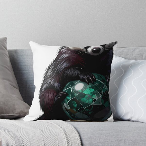 Item preview, Gothic Forest Badger Jade Scrying Orb designed and sold by IllumeInk.