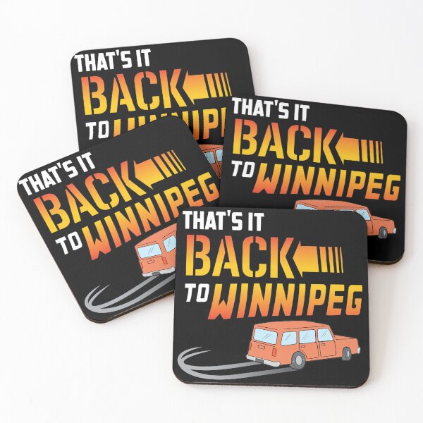 Item preview, That's It Back To Winnipeg Retro Car Design designed and sold by Jalynehnerdfg.