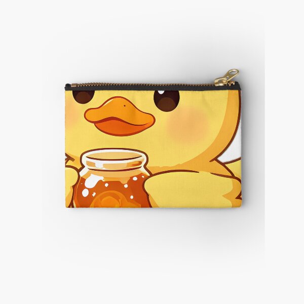 Item preview, Cute Yellow Duckling with Miniature Honey Pot designed and sold by pumsquare.