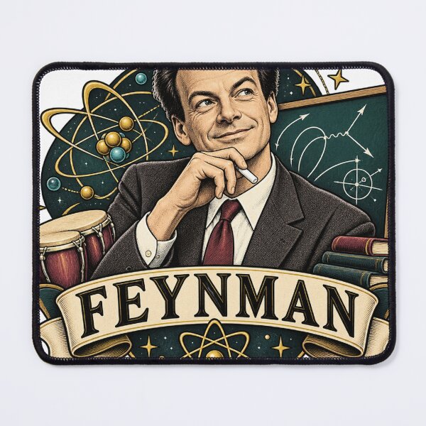 Artikelvorschau, Richard Feynman Vintage Science entworfen und verkauft von sublidesign.