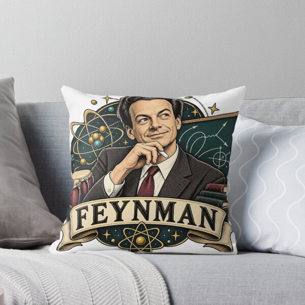 Item preview, Richard Feynman Vintage Science designed and sold by sublidesign.