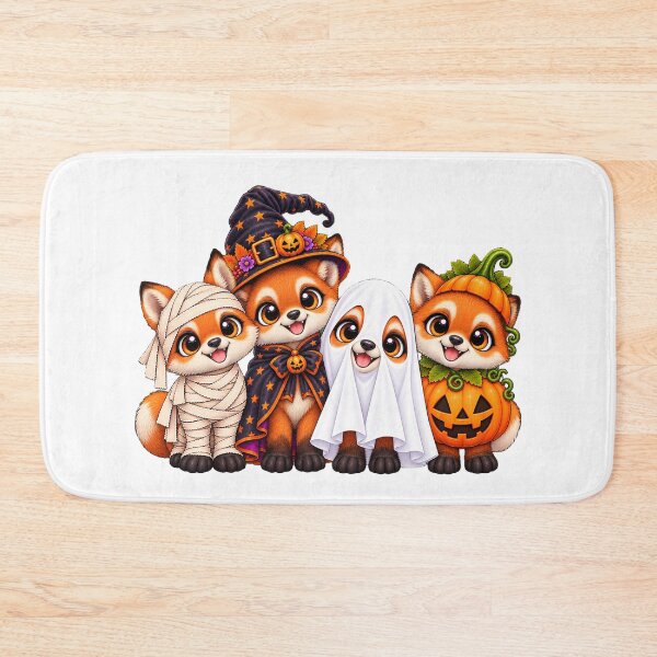 Item preview, Fox Pumpkin Halloween Ghost Foxs designed and sold by QuiteOrbit.
