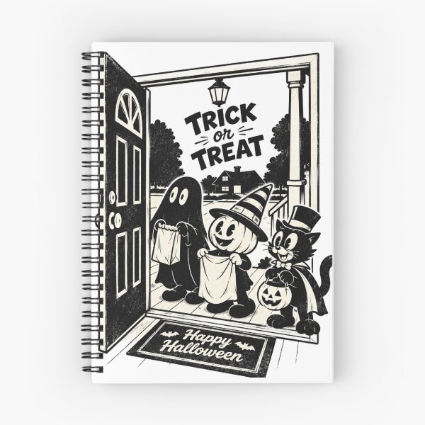 Item preview, Trick or Treat! Happy Halloween! designed and sold by Birdie and Flynn.