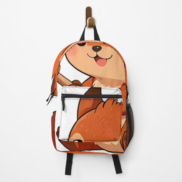 Item preview, Cute Baby Red Squirrel Hugging Honey Dipper designed and sold by pumsquare.