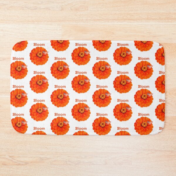 Item preview, Bloom, Orange flower with moth designed and sold by Josephine Ethereal.