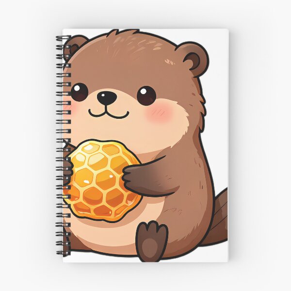 Item preview, Cute Baby Beaver Hugging Golden Honeycomb designed and sold by pumsquare.