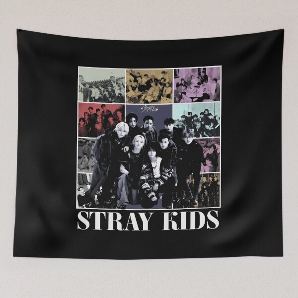 Item preview, Stray Kids K-Pop Group Collage  designed and sold by AmyDomin586721.