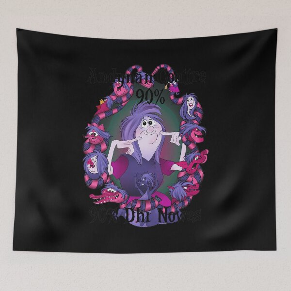 Item preview, Weird Purple Hair Character Serpent Faces designed and sold by Jalynehnerdfg.