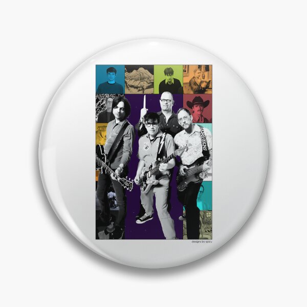 Artikelvorschau, Weezer-Ären Diskografie Alben Collage Rockband entworfen und verkauft von ImogenDavisArt.