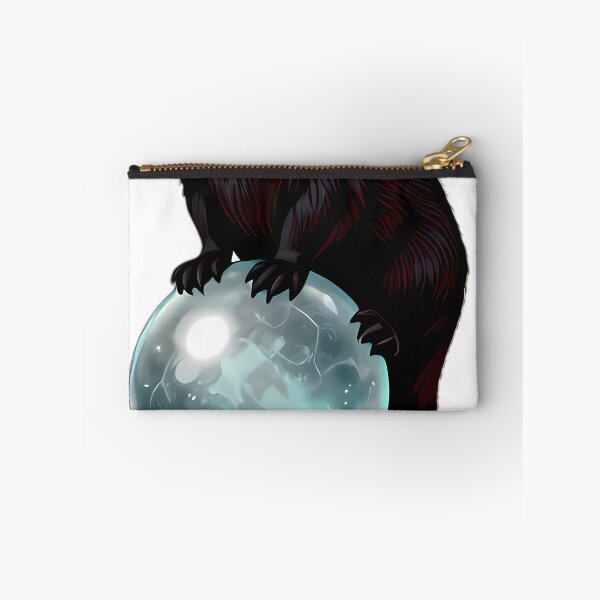 Item preview, Gothic River Otter Aquamarine Orb designed and sold by IllumeInk.