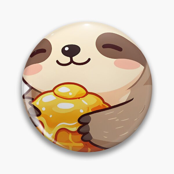 Item preview, Cute Baby Sloth Hugging Dripping Honeycomb designed and sold by pumsquare.