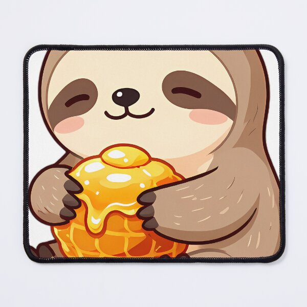 Item preview, Cute Baby Sloth Hugging Dripping Honeycomb designed and sold by pumsquare.