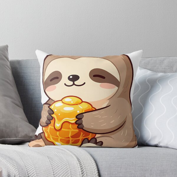 Item preview, Cute Baby Sloth Hugging Dripping Honeycomb designed and sold by pumsquare.