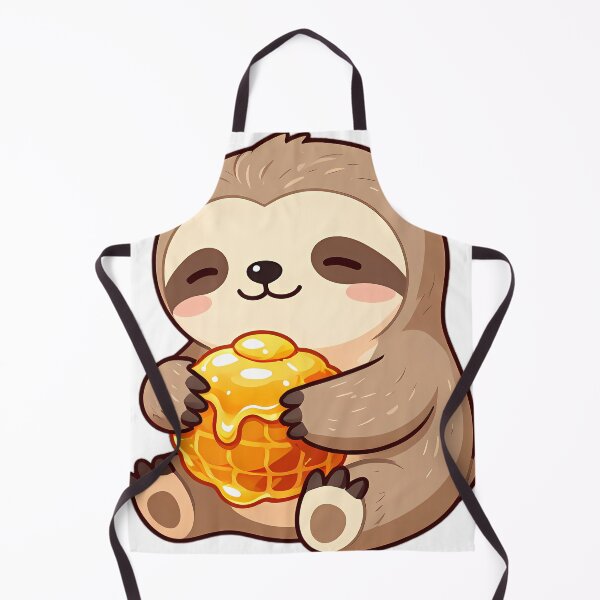 Item preview, Cute Baby Sloth Hugging Dripping Honeycomb designed and sold by pumsquare.
