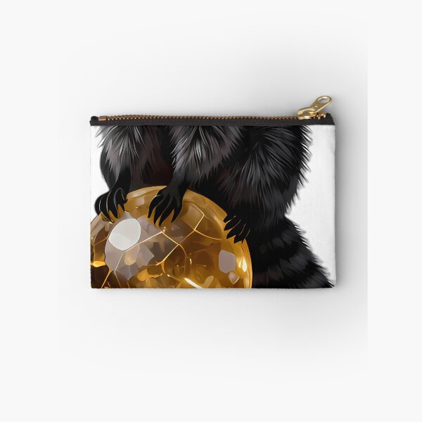 Item preview, Gothic Raccoon Smoky Citrine Orb designed and sold by IllumeInk.