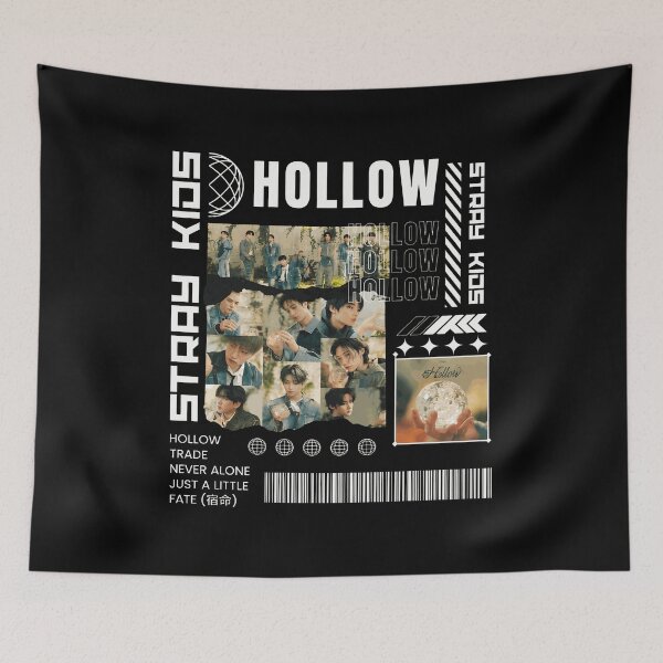 Item preview, Stray Kids Kpop Music Group "HOLLOW"  designed and sold by PatrickT483989.