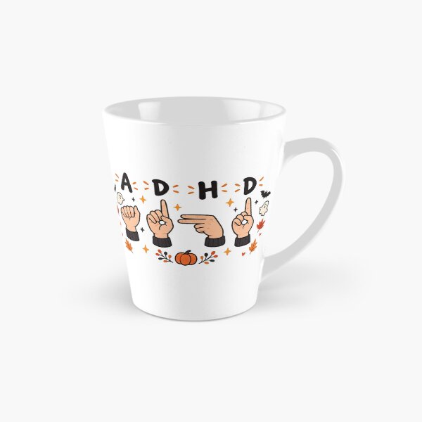 Item preview, ADHD ASL Halloween Awareness Deaf Neurodivergent Sign Language Design designed and sold by Marti’s Shop Corner.