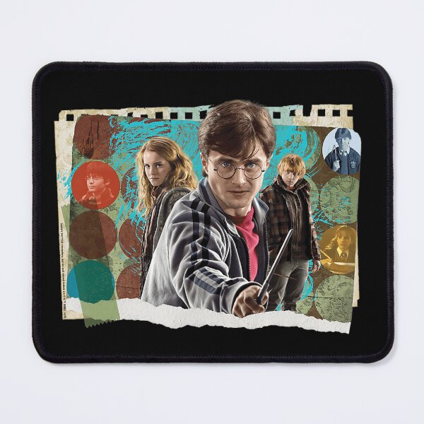 Item preview, Harry Hermione Ron Magical Collage designed and sold by Rhonda Hayden.