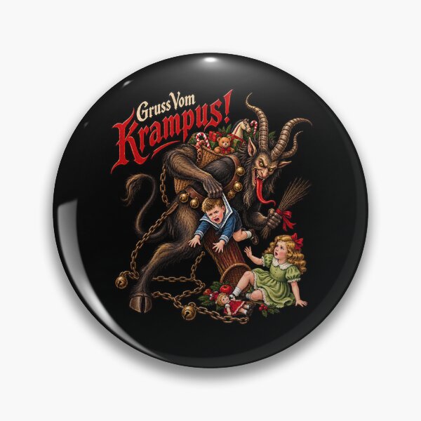 Item preview, Gruss Vom Krampus Greetings from Christmas Demon Gothic  designed and sold by CrinoSwice.