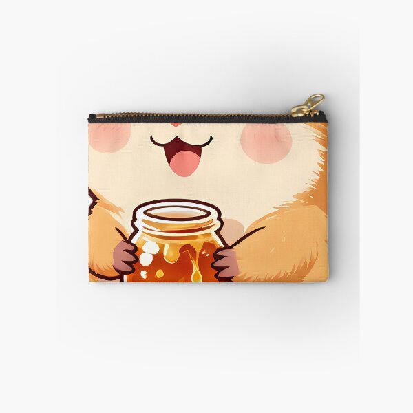 Item preview, Cute Baby Hamster Hugging Tiny Honey Jar designed and sold by pumsquare.