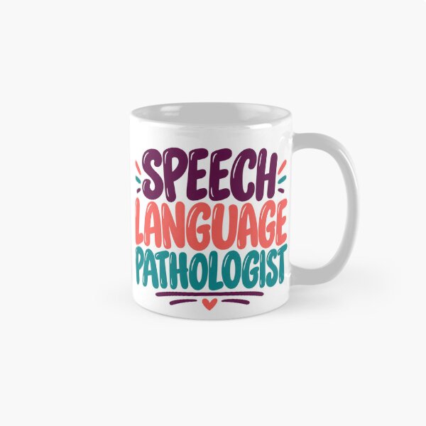 Item preview, Speech Language Pathologist Colorful Lettering designed and sold by Queenbiancs.