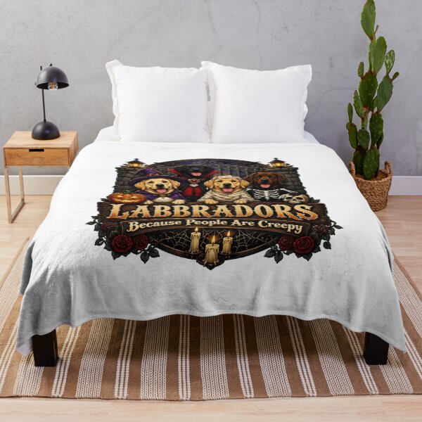 Item preview, Labradors Halloween Costumes Spooky Dog Art designed and sold by OlyvieArt.