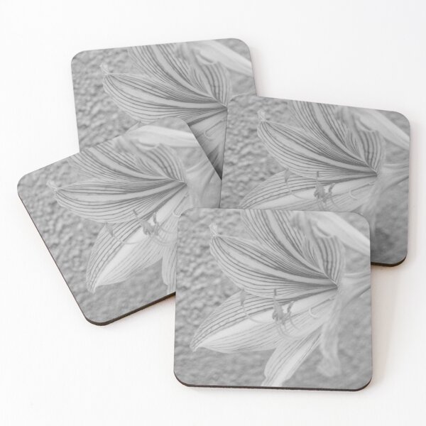 Item preview, B&W - Amaryllis designed and sold by ROSE ANN BANILAR.