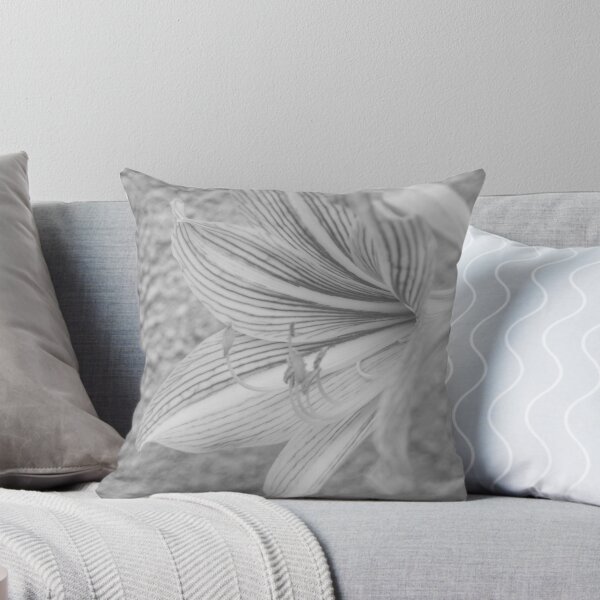 Item preview, B&W - Amaryllis designed and sold by ROSE ANN BANILAR.