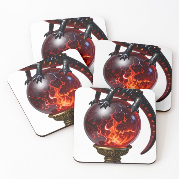 Item preview, Gothic Salamander Fire Agate Orb designed and sold by IllumeInk.