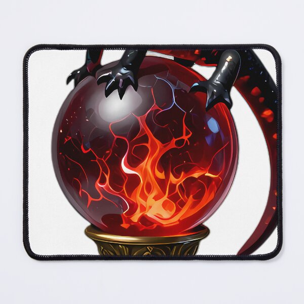 Item preview, Gothic Salamander Fire Agate Orb designed and sold by IllumeInk.
